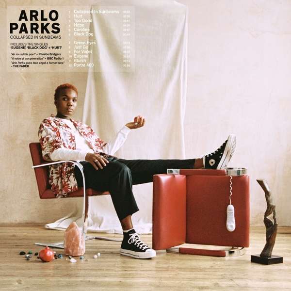 Arlo Parks Collapsed In Sunbeams Cover Transgressive Records