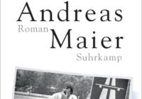 Andreas Maier Die Städte Buchcover Suhrkamp Varlag