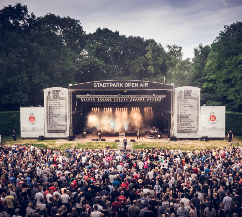 StadtparkOpenAirKonzerte 2021 in Hamburg SOUNDS & BOOKS