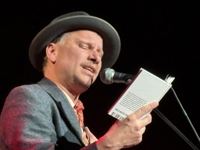Robert Stadlober live Postdam 2025 Waschhaus by Werner Herpell Sounds & Books