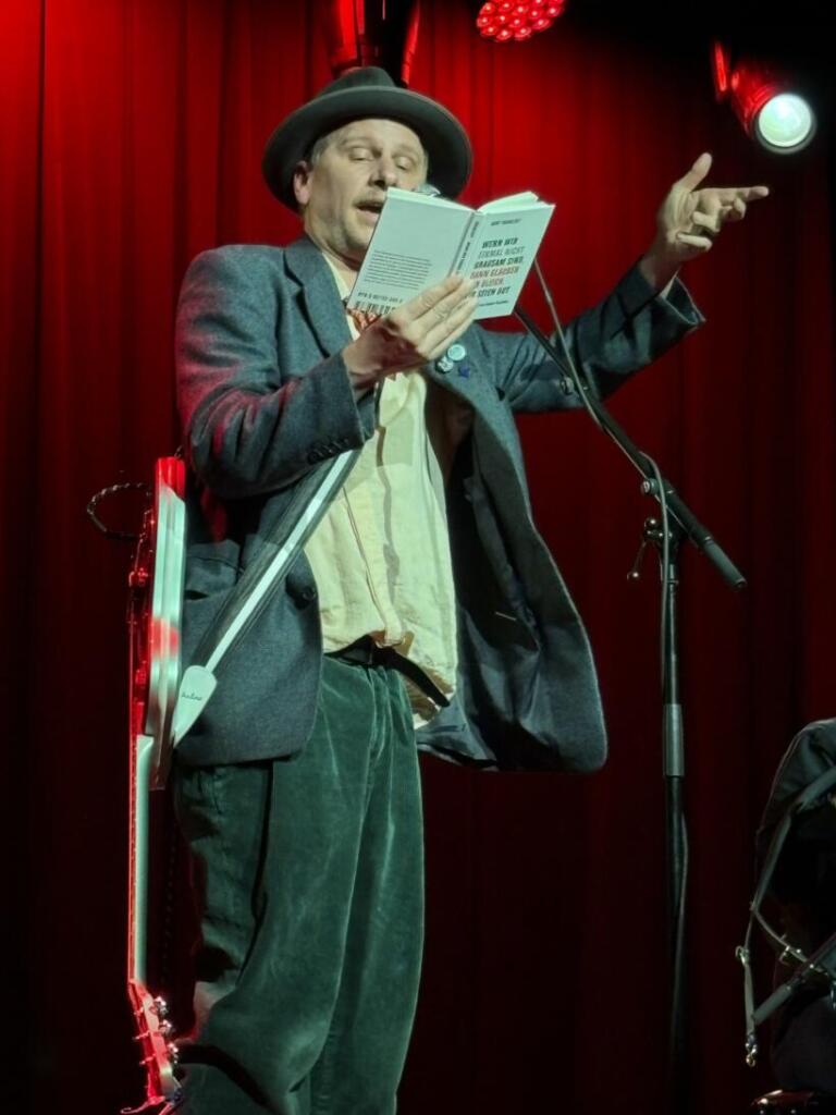 Robert Stadlober live Postdam 2025 Waschhaus by Werner Herpell Sounds & Books