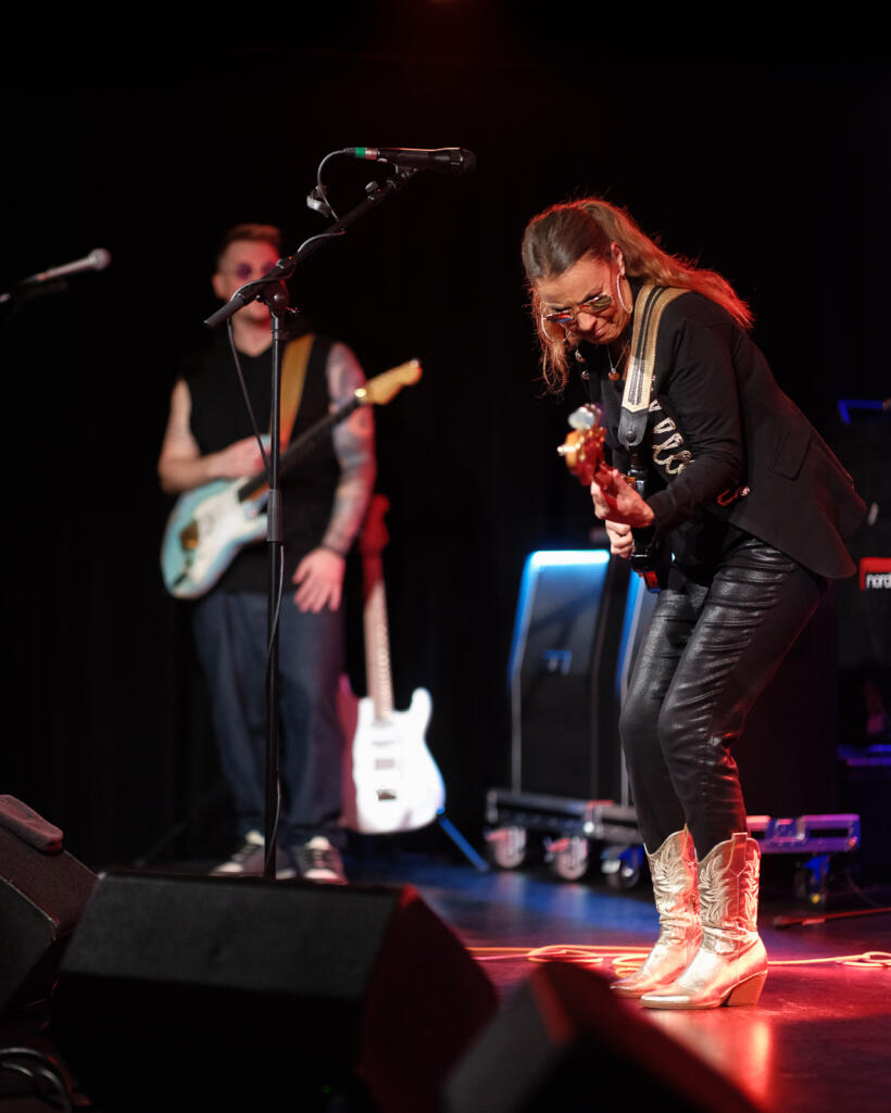 Ida Nielsen & The Funkbots live Hamburg 2025 Nica Jazz Club by Wanja Wiese Sounds & Books